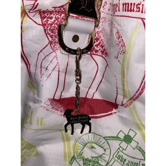 Gwen Stefani L.A.M.B. Le SportSac Preowned Large Multi Color Tattoo Tote - Picture 2 of 7